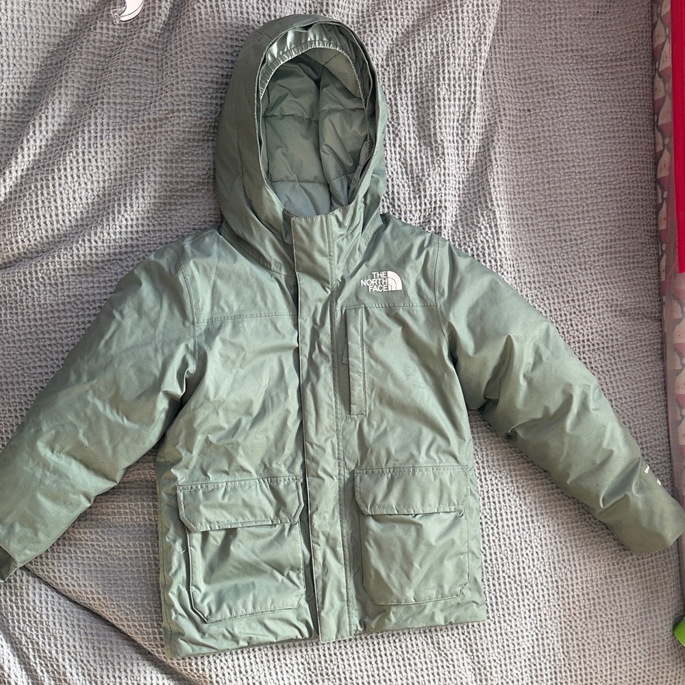 The North Face Olive Hooded Jacket